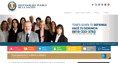 Desktop Screenshot of dpn.gov.ar